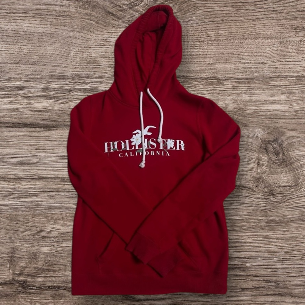 Red Hollister Hoodie